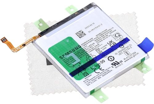Batteria originale per EB-BS912ABY per Samsung Galaxy S23 (S911B) con panno per la pulizia dello schermo Shlok