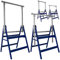 MONZANA® 4x Unterstellbock 7-fach höhenverstellbar 81-130 cm 800kg Tragkraft insgesamt zusammenklappbar Gerüstbock Klappbock Stützbock Gerüst Arbeitsbock