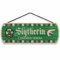 Harry Potter Slytherin Common Room hängende Holz-Wanddekoration – lustiges Slytherin-Schild für Teenager-Schlafzimmer oder Filmzimmer