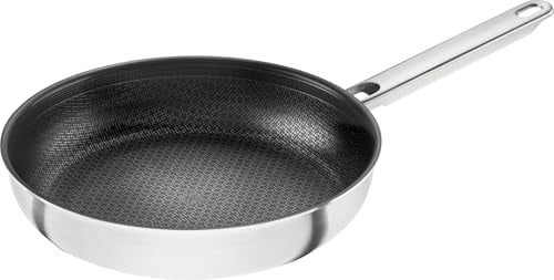 Zwilling Joy Plus Bratpfanne 28 cm, Kratzfeste Antihaftbeschichtung mit Schutzgitter, Für alle Herdarten, Induktionsgeeignet, Spülmaschinengeeignet, Schwarz