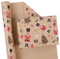 Aimyoo Nutcracker Kraft Christmas Wrapping Paper Roll, Vintage Christmas Tree Xmas Gift Wrap Paper 17 in x 32 ft