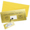 GEHENFRUCHT Goldenes Ticket Geschenkkarte mit Rubbellos - Gutschein zum Selberausfüllen für Kinobesuch, Reise & Geburtstag - Kreatives Geschenk für Frauen, Freundin, Mama, Papa (1 Stück)