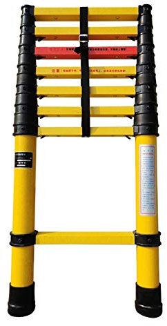M Telescopic Ladder Extending Multi Purpose Loft Ladder Fiberglass Extension Tall 2m/2.5m/3m/3.5m/4m