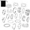 NJCXOLA 22 Stücke Silber Ringe Set Verstellbare Finger Ringe Offene Knoten Verschiedene Stapelbare Gelenkschwanz Strand Schmetterlings Herz Schmuck für Frauen Mädchen