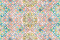 WUNDHL Floor Flair Kaleidoskop – Dekorativer Vinyl-Teppich – rutschfeste, wasserdichte Bodenmatte – leicht zu reinigen, ultra-flaches Profil, 61 x 40,6 cm