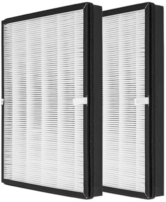 2PCS Air Purifier Filters TTAP003 Replacement Filter For TT-AP003 Air Purifiers H13 Grade HEPA And Activated Carbon Filter