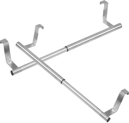 Cabilock Porte-Serviettes Extensible Double Face en Acier Inoxydable avec pour Serviettes De Cuisine