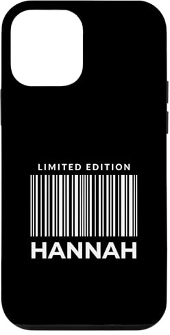 Hülle für iPhone 12 mini Hannah Personalisiertes Namenszitat