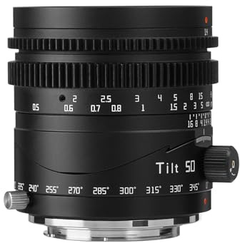 TTARTISAN Lente inclinable de 50 mm f1.4, Pantalla Completa, Enfoque Manual, Lentes de Retrato, Gran Apertura, cámara sin Espejo, Compatible con Montura Z (Montura Z)