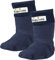 Playshoes Calzini-stivali, Caldi calzini da stivale in gomma Unisex - Bambini e ragazzi, pile blu scuro, 22/23