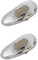 SPORTS WORLD VISION RB Brillen Nasenpads | Weiche PVC-Nasenpads für einige RB-Fliegerbrillen | 11mm Push-in großes leicht austauschbares Brillen Brillenkissen mit silberner Oberfläche