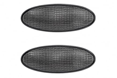 Eagle Eyes Seitenblinker Set in Schwarz | 2-teilig, Anschluss über OE Stecker,