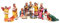 VBS 13tlg. Miniatur Krippenfiguren Krippe ca. 6,5cm hoch Mini Weihnachten Jesus Maria Josef Engel