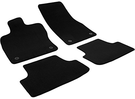 AZUGA Premium Velours Fußmatten passend für Seat Ateca ab 2016/für Cupra Ateca ab 2018/für Skoda Karoq ab 2017 AZ1400148