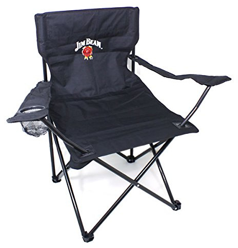 Jimbeam Jim Beam Faltbarer Campingstuhl mit Getränkehalter JB0253