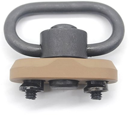 TRIROCK keymod Sling Swivel Mount Adapter 3,2 cm QD Push Button Tan Farbe Kit Befestigung Für AR15