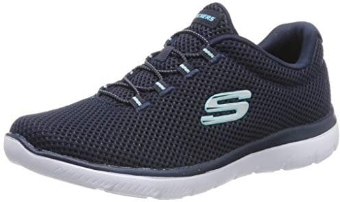 Skechers Summits Lite, Scarpe da Ginnastica Donna, Navy Light Blue, 38.5 EU