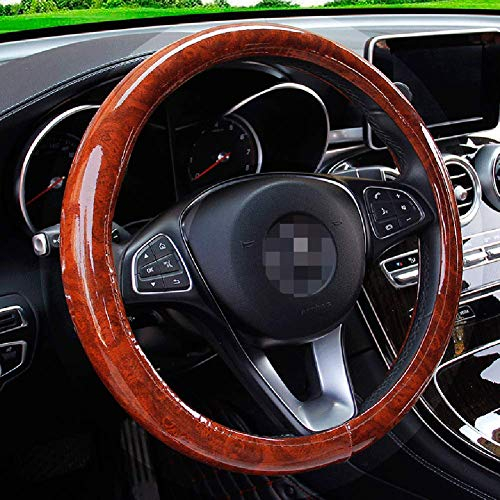 TININNA Lenkradhülle auto Lenkrad Abdeckung Universelle Auto Lenkradabdeckung Weiche rutschfeste Lenkradbezug Kunstleder Lenkradschutz Lenkradschoner 37-38cm