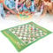 Taidda- Sturdy Durable Folding Carpet Snake Chess, Snake Ladder Chess, Washable for Interaction Game Toy Communication Outdoor Fun Adult Children Height 3cm diameter 2cm
