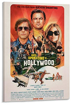 weqwe Filmposter Once Upon A Time in Hollywood, 60 x 90 cm