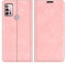 Fertuo Hülle für Motorola Moto G30 / Moto G10 / G20, Handyhülle Leder Flip Case Tasche mit Kartenfach, Magnetverschluss, Silikon Innenschale Schutzhülle Cover Lederhülle für Moto G30 / G10, Rosa