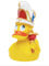 Lanco 8424678008823 Quietscheentchen - Karneval; 100% Naturkautschuk, gelb, 200 g