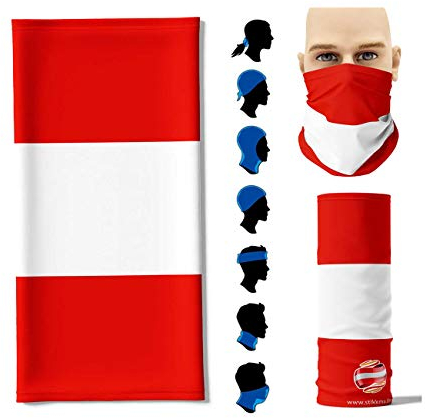 Stikkma Multifunktionstuch Österreich Face Pad+