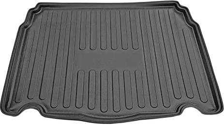 MDAK Compatible con Opel Astra J (P09) HB 2010-2015 Flexible Tronco Alfombra De Carga Piso de Carga Bandeja Maletero Trasero Negro