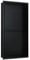 BERNSTEIN - Niche Murale Douche Noire sans Rebord 30x60x10cm Acier Inoxydable étagère encastrée Salle de Bain + 1 Tablette, Anti-Rouille, étanche, Installation Facile - NT306010X