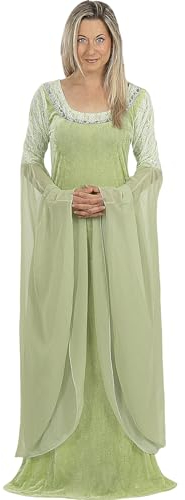 Funidelia Offizielles Arwen Kostüm - Der Herr der Ringe für Damen, enthält Kleid - Outfit für Erwachsene für Partys, Karneval und Halloween - Größe XS