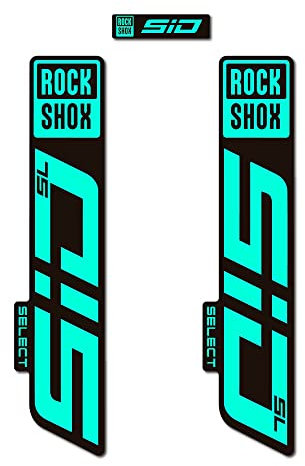 Adesivi compatibili con forcella bici Rock Shox Sid Select SL 2020