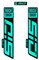 Adesivi compatibili con forcella bici Rock Shox Sid Select SL 2020