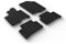 Gledring Satz Gummimatten kompatibel mit Kia Sportage V (NQ5) 2021- exkl. Plug-in Hybrid (T Profil 4-teilig + Montage-clips)