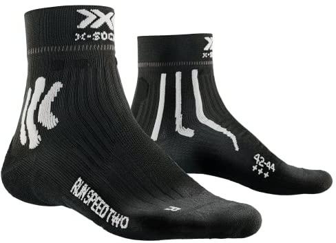 X-Socks Run Speed Two Laufsocke Schwarz Mann Grösse 42-44