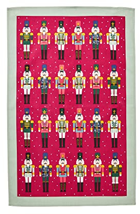 Ulster Weavers - Nussknacker Parade - Geschirrtuch - Baumwolle - One Size in Rot