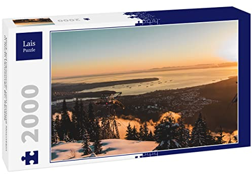 Lais Jigsaw Puzzle View of Vancouver from Grouse Mountain in North Vancouver, BC, Canada 2000 pieces