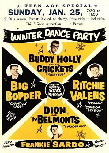 Buddy Holly – Vintage-Blechschild, Reproduktion, Vintage-Retro-Poster, Kneipe, Bar, Küche, Garten, Badezimmer, Zuhause, Plakette, dekorative Wandkunst, 2 Größen (A5)