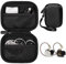 CaseSack Hülle für KZ ZS10 Pro, Linsoul 4BA+1DD 5 Treiber in Ear Monitor, HiFi Metall Kopfhörer (Schwarz)