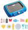 Folpus Ensemble de Jeu de Cuisine pour Enfants, Ensemble de Cuisine à Couleur Changeante, Cuisine Jouet de friteuse, Ensemble de Jeu de Cuisine de Camping, Bleu