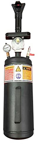 Queeucaer Reifenfüller Reifenaufblasgerät 3 Gallonen Schwarz Aufblasbare Reifenreparatur 7.3kg 140*420mm