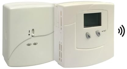 WIRELESS TERMOSTATO DIGITALE VIA RADIO CALEFACC