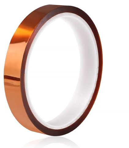 YIXISI 15mmx33m Kapton Tape, Hohe Temp Tape, Hohen Temperaturen Hitzebeständig Klebeband, Polyimid Film Klebeband