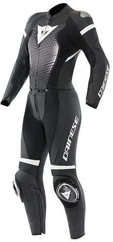 Dainese Tuta da moto da donna, in pelle, 2 pezzi, 44