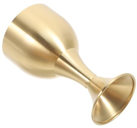 Luxshiny in Ottone Decorativo per Offerte Buddiste Tazza Multifunzionale Vintage per Bevande Accessori da per Cerimonie e Decorazioni