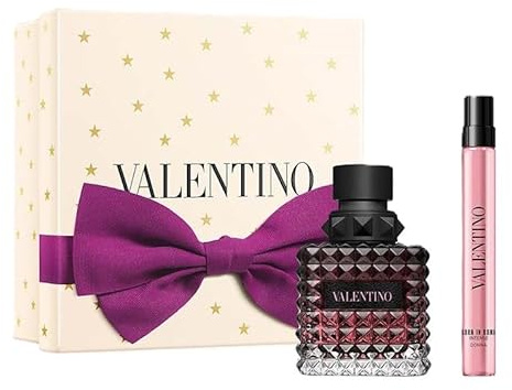 VALENTINO BORN IN ROMA INTENSE SET 50ML EAU DE PARFUM SPRAY+10ML MINI - 1 SET