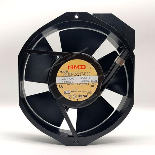 DJHAQDM Compatible para NMB 5915PC-23T-B30 230V 35W 17238 2-Wire Ventilador refrigeración