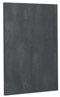 Vicco Küchenfront R-Line, Schwarz Beton, 44.6 x 59 cm | Möbelfront für den Hängeschrank, passend für R-Line Küchenschränke zur einfachen Montage