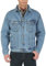 Wrangler Men's Rugged Wear Unlined Denim Jacket Denim Jacket, Vintage Indigo, XL Tall