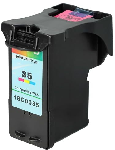 vhbw Tintenpatrone Cyan/Magenta/Yellow kompatibel mit Lexmark X2510 | X3310, P915, P910, X2550 Drucker (wiederaufgefüllt, 15ml, 3-farbig)
