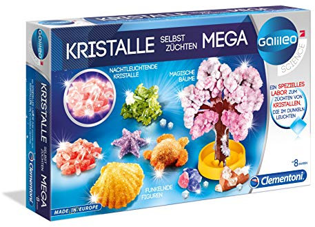 Clementoni 69172 - Galileo - Cristaux faire pousser soi - même - Mega - version allemande